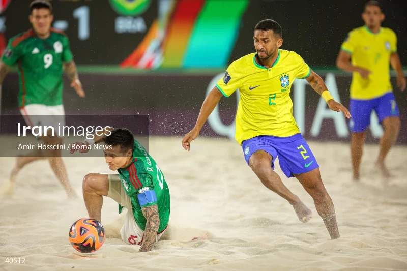 Mexico Vs. Brazil - FIFA Beach Soccer World Cup UAE 2024