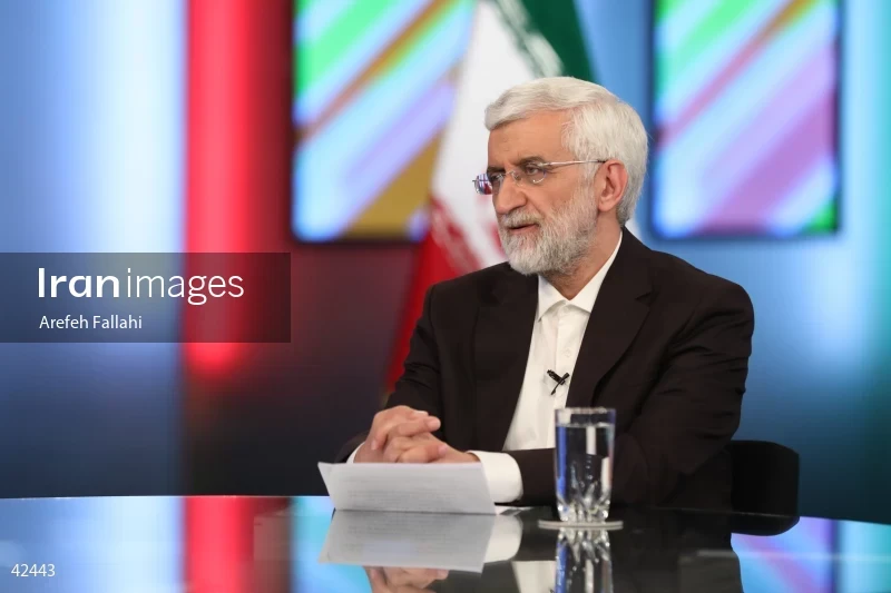 Saeed Jalili on the "Safe Aval (Prime Row)" program on the News Network