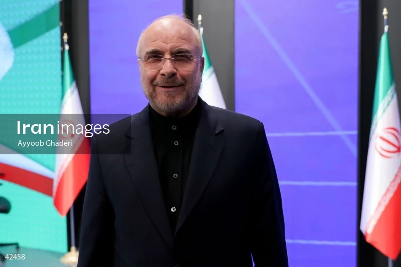 Mohammad Bagher Ghalibaf on the Cultural Roundtable program on Channel Two