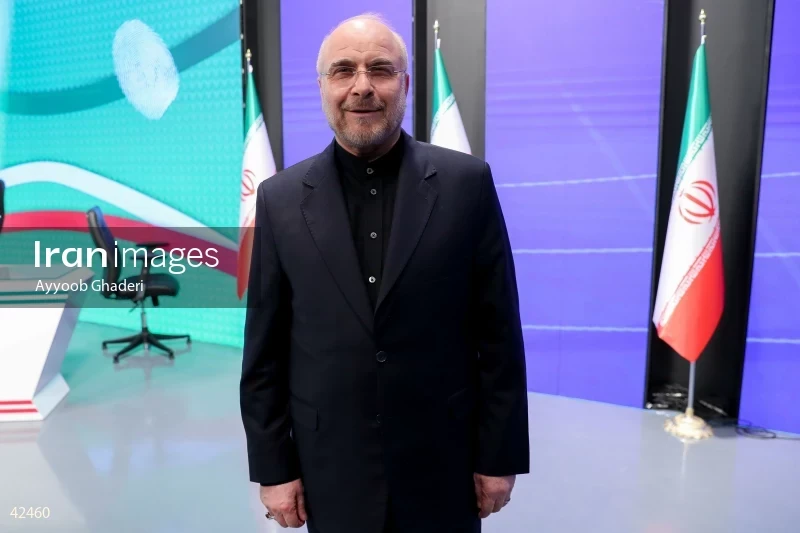 Mohammad Bagher Ghalibaf on the Cultural Roundtable program on Channel Two