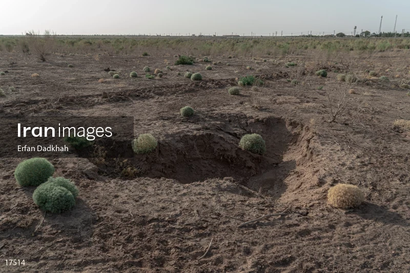 Subsidence sinkin in Iran