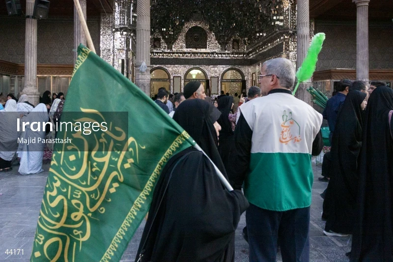 The Gathering of Razavi Volunteers at the Shrine of Abdul Azim al-Hasani