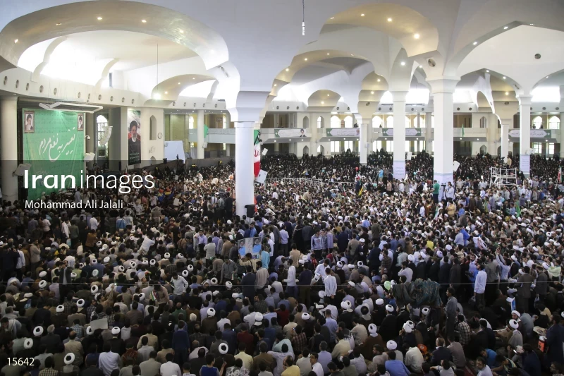 campaign rally in support of Ebrahim Raisi