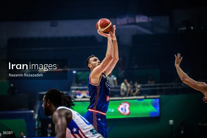 FIBA Basketball World Cup 2023 - Serbia VS Puerto Rico