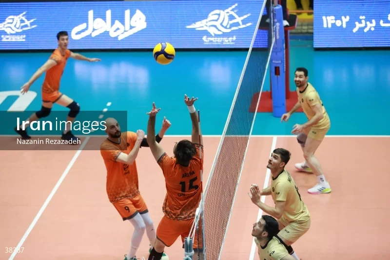 Hoorsun VS Saipa - Iranian men's volleyball premier league