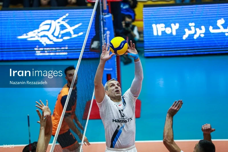Paykan VS Nian Electronic - Iranian men's volleyball premier league