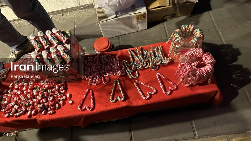 Tehran on Christmas night