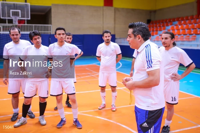 Iranian Photographers Football Team Training Session