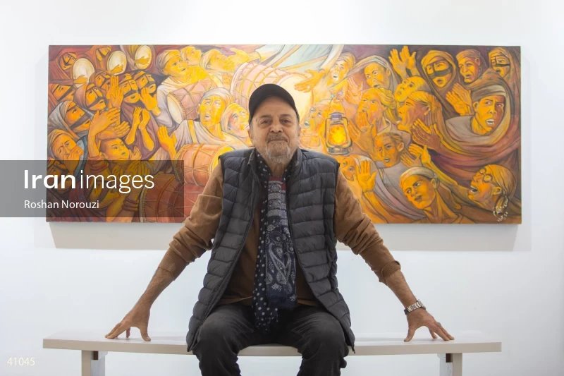 Siroos Moghaddam Painting Exhibition
