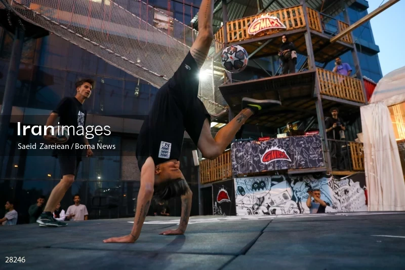 Freestyle football championship in Iran