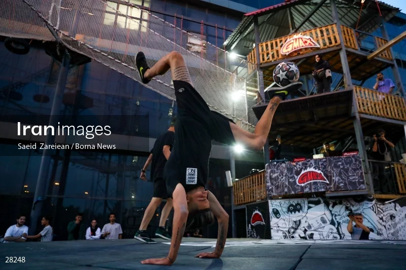 Freestyle football championship in Iran