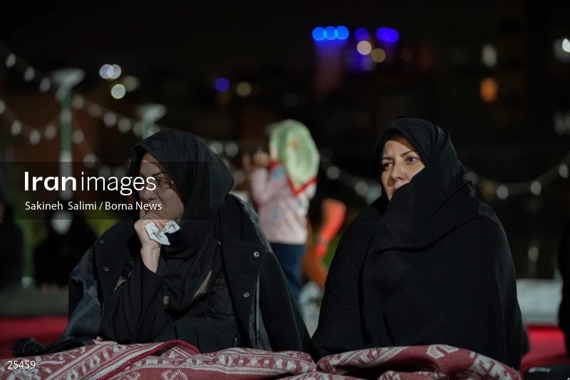 Qadr Night in Lavizan PanjTan Shrine (23rd day of Ramadan)
