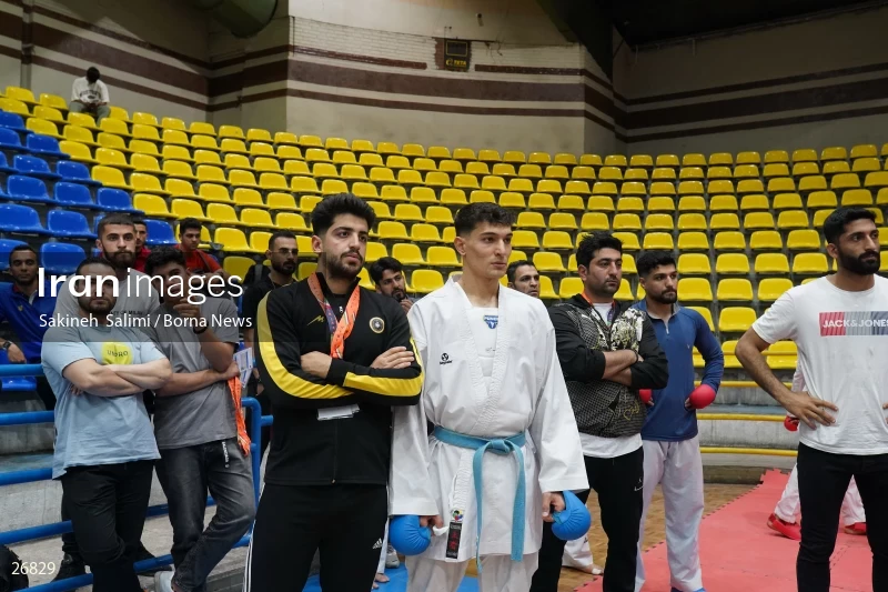 the selection matches of the men's national karate team