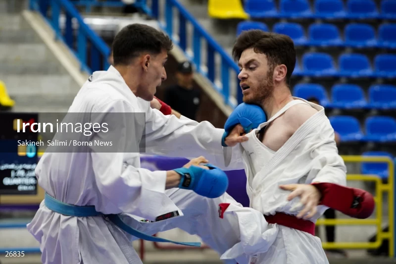 the selection matches of the men's national karate team