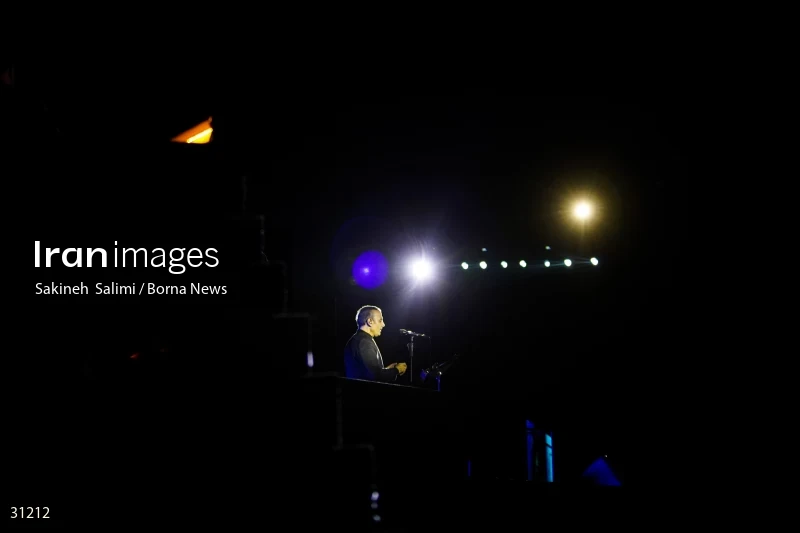 Alireza Ghorbani's concert in Saad Abad cultural and historical complex