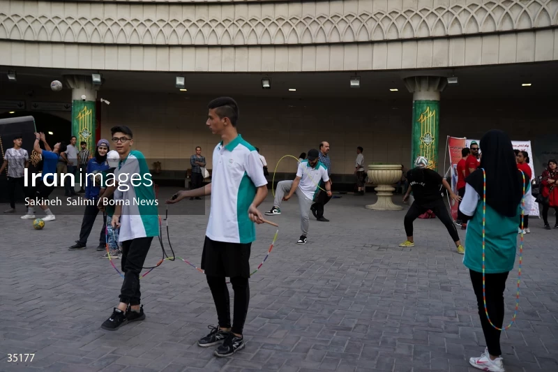 Metro Sports event in Tehran
