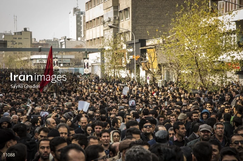 Ayatollah Akbar Hashemi Rafsanjani's funeral in Tehran