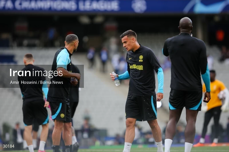 Inter Milan training session before the UEFA Champions League Final match