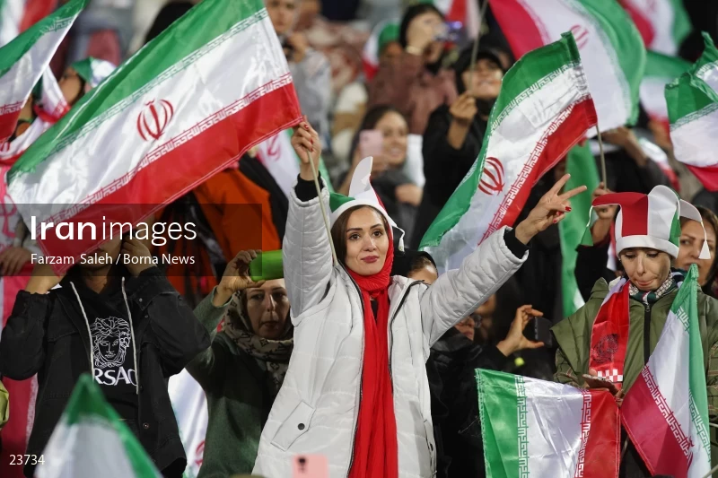Iran v Russia friendly football match