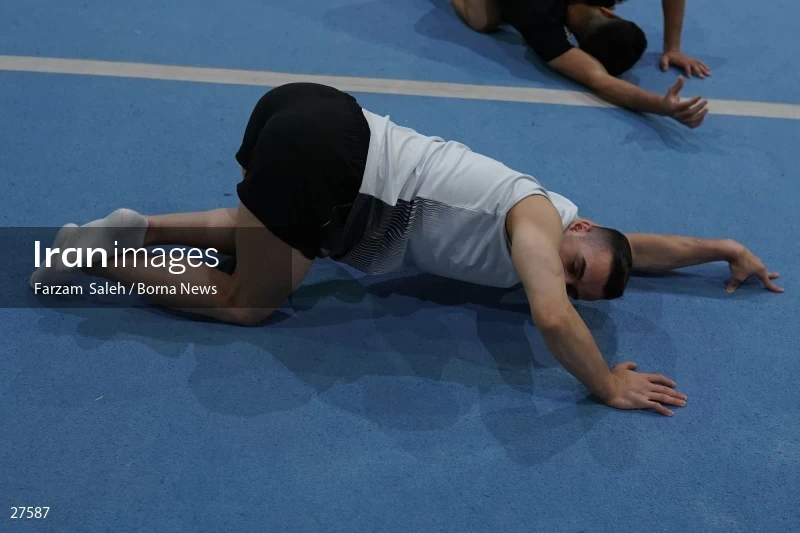 Iranian national gymnastics team camp