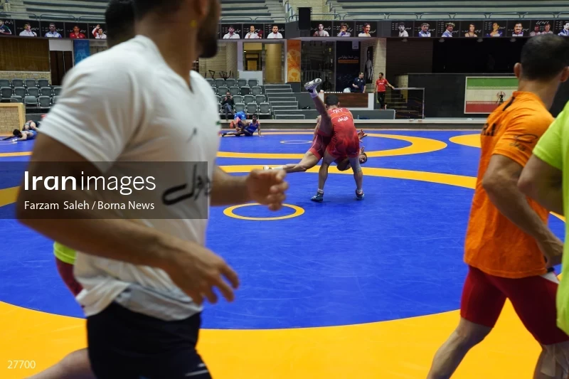 National Greco-Roman wrestling team camp