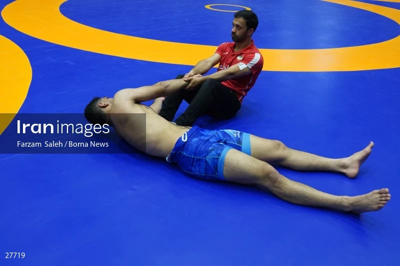 National Greco-Roman wrestling team camp