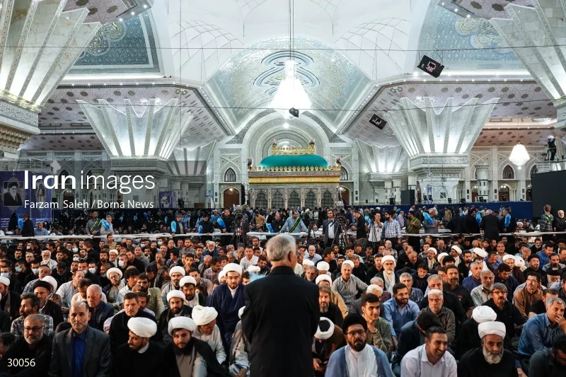 The anniversary of Imam Khomeini's passing away with the presence of the President