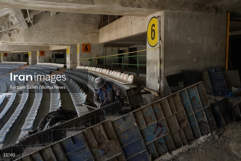 Renovation of Tehran's Azadi Stadium