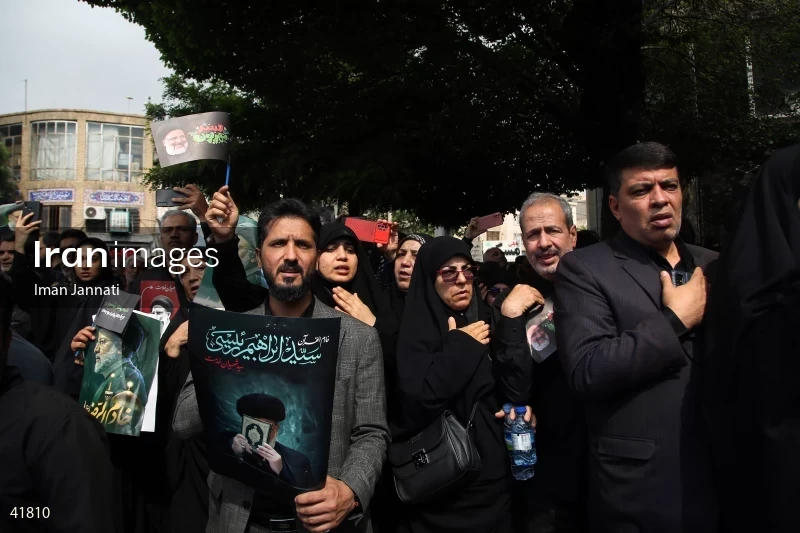 The funeral for Seyed Ebrahim Raisi, the President of Iran, and his companions in Mashhad