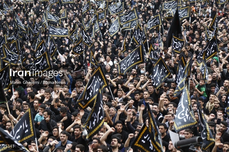 Commemoration ceremony of the martyrs of the Islamic Republic Army who defended syria