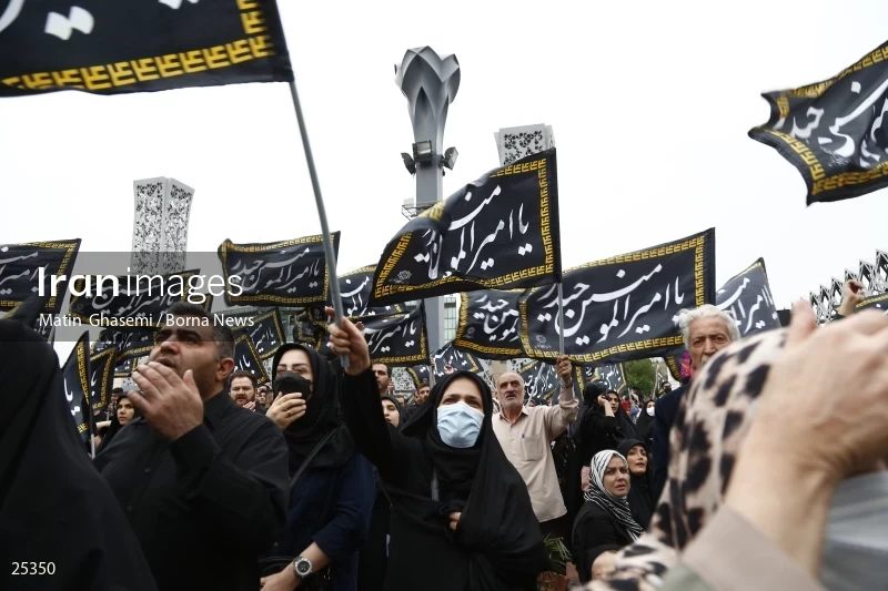 Commemoration ceremony of the martyrs of the Islamic Republic Army who defended syria