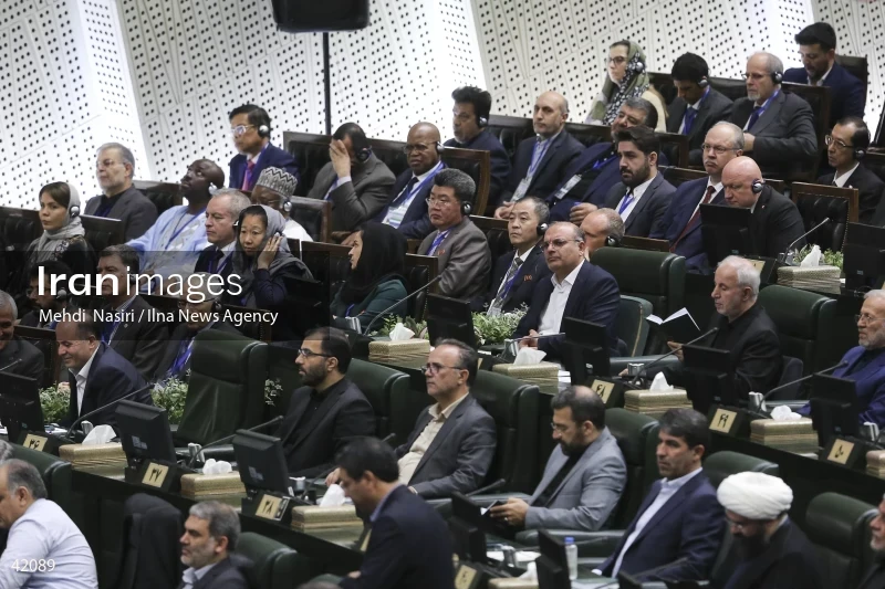 The opening ceremony of the 12th term of The Islamic Consultative Assembly