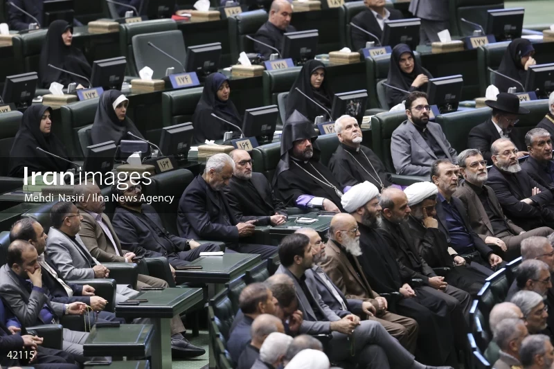 The opening ceremony of the 12th term of The Islamic Consultative Assembly