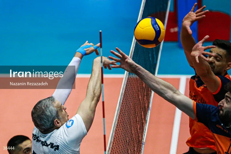 Paykan VS Nian Electronic - Iranian men's volleyball premier league