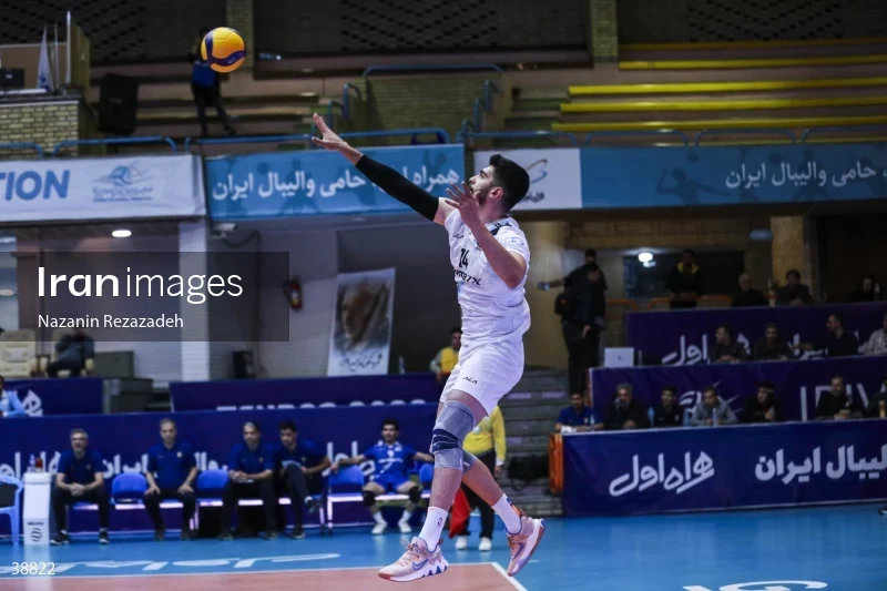 Paykan VS Shahrdari Gonbad - Iranian men's volleyball premier league