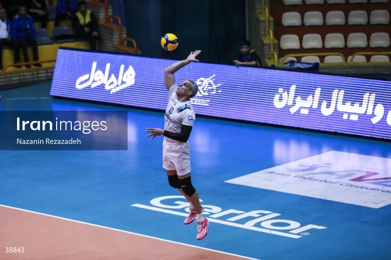 Paykan VS Shahrdari Gonbad - Iranian men's volleyball premier league