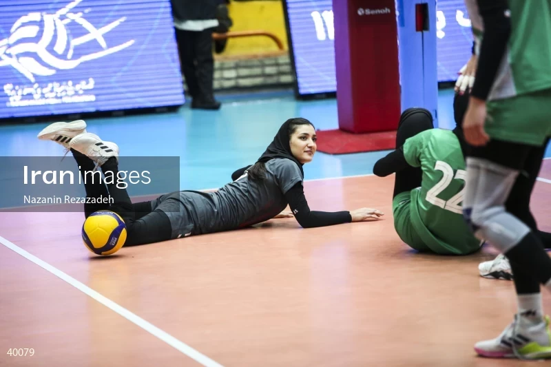 Saipa Tehran Vs. Zob Ahan Isfahan - Women's Volleyball Premier League.