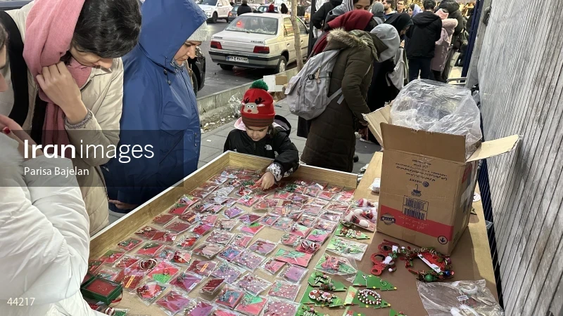 Tehran on Christmas night