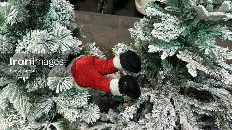 Tehran on Christmas night