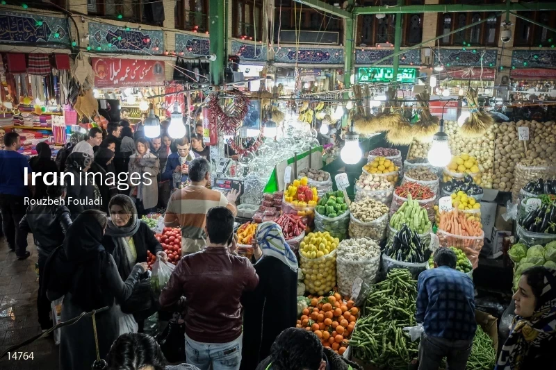 Nowruz at the Tajrish street in Tehran