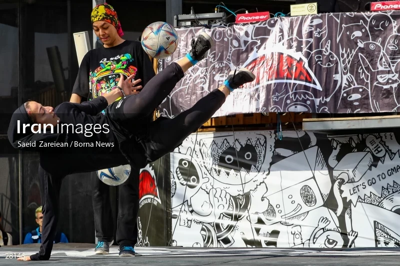 Freestyle football championship in Iran