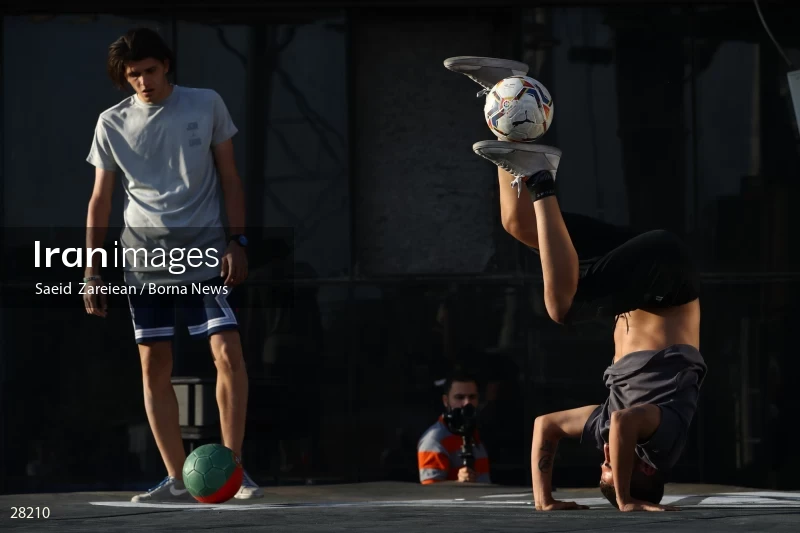 Freestyle football championship in Iran