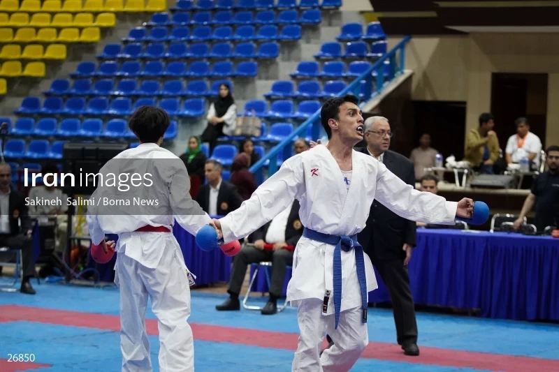 the selection matches of the men's national karate team
