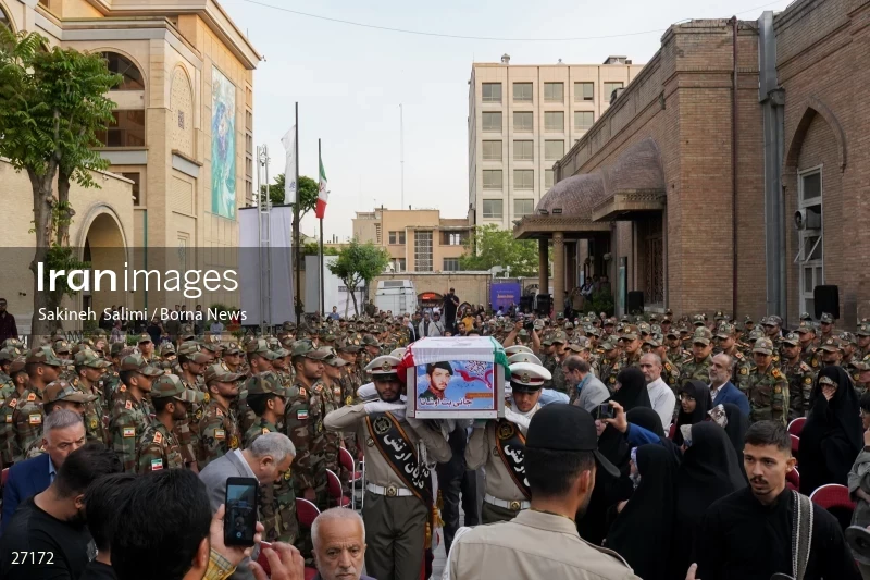 The funeral ceremony of the Assyrian Martyr Jani Bet Oshana