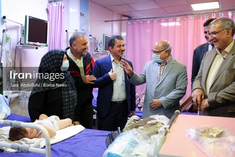 Commemorating Children's Day at Mofid Hospital