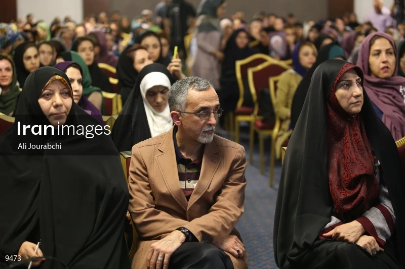 Campaign rally of women in support of Hassan Rouhani