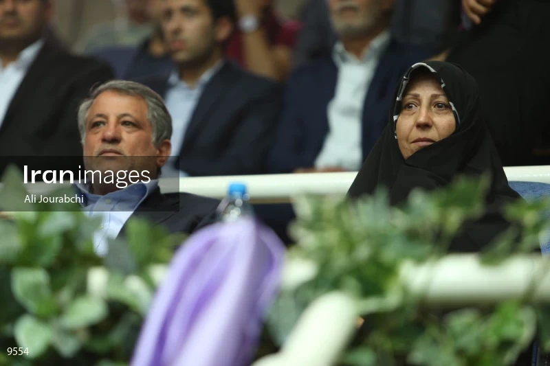 campaign rally in support of Hassan Rouhani
