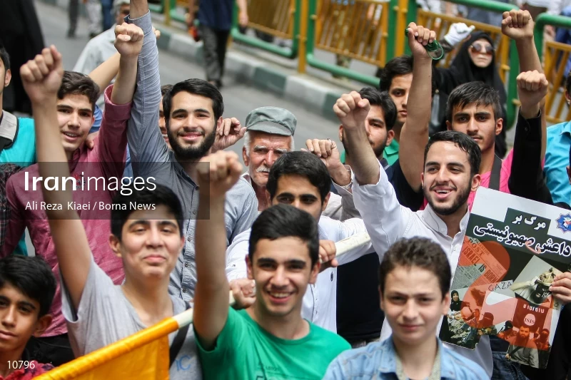 Quds Day rally in Tehran