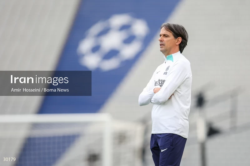 Inter Milan training session before the UEFA Champions League Final match