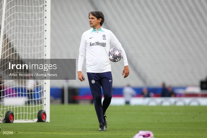 Inter Milan training session before the UEFA Champions League Final match